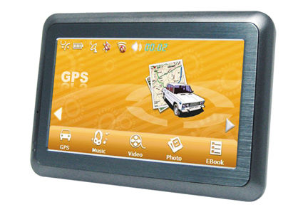 4.3 pollici Nuovo modello Slim Portable Car GPS Navigation V4304